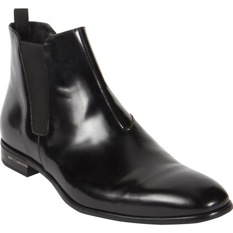 mens prada boots sale|Prada chelsea boots men's.